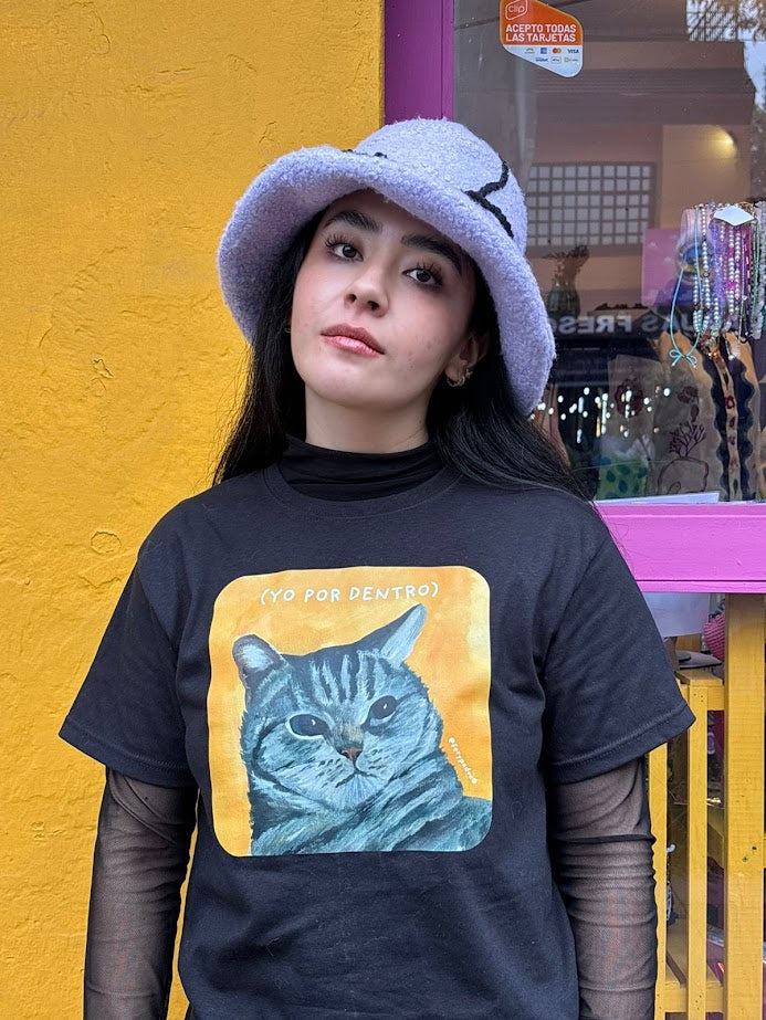Playera Gato enojado