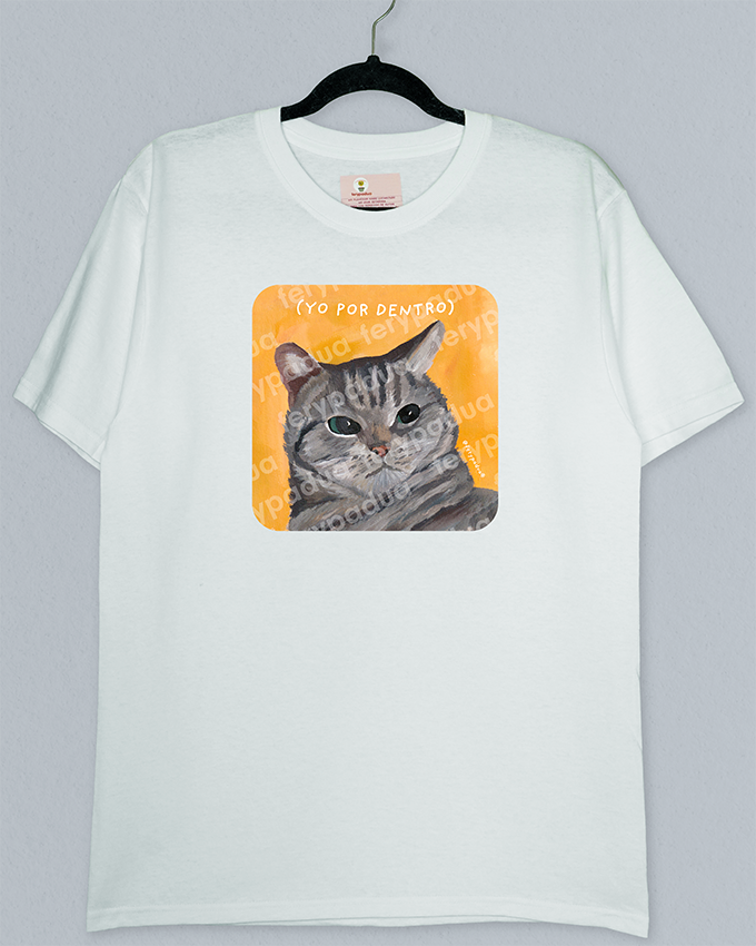 Playera Gato enojado
