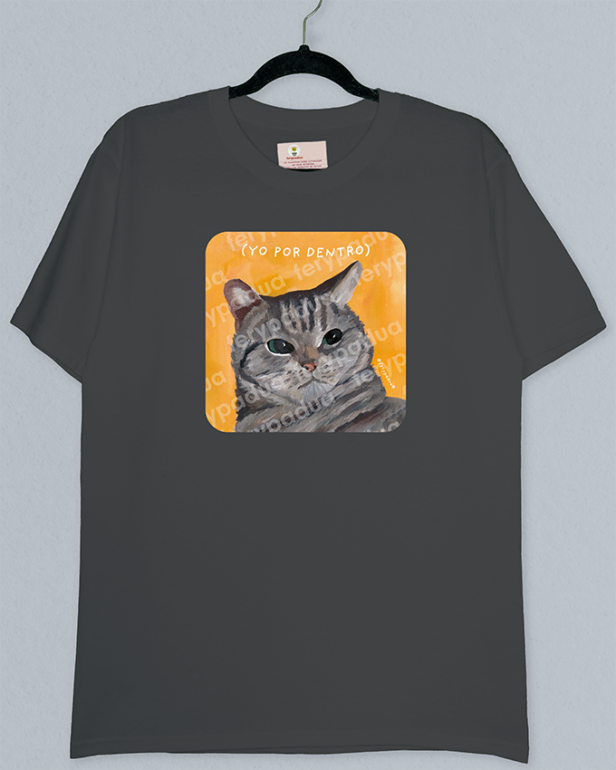 Playera Gato enojado