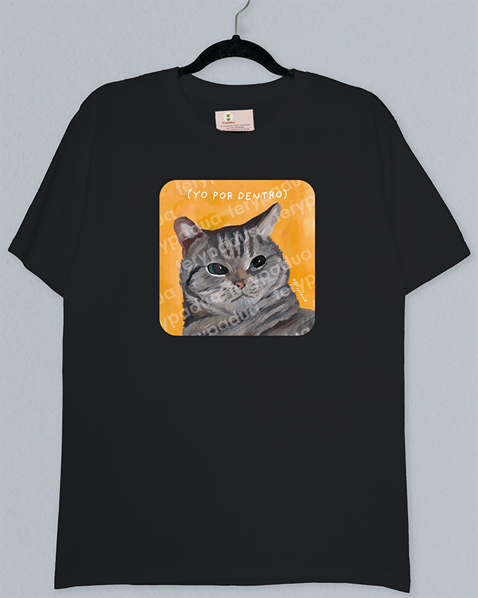 Playera Gato enojado