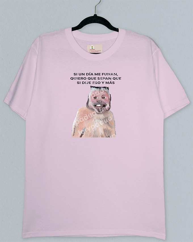 Playera Mono funa