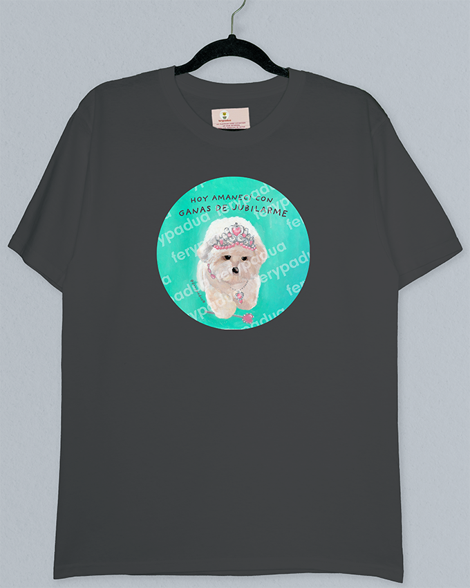 Playera Perro jubilado