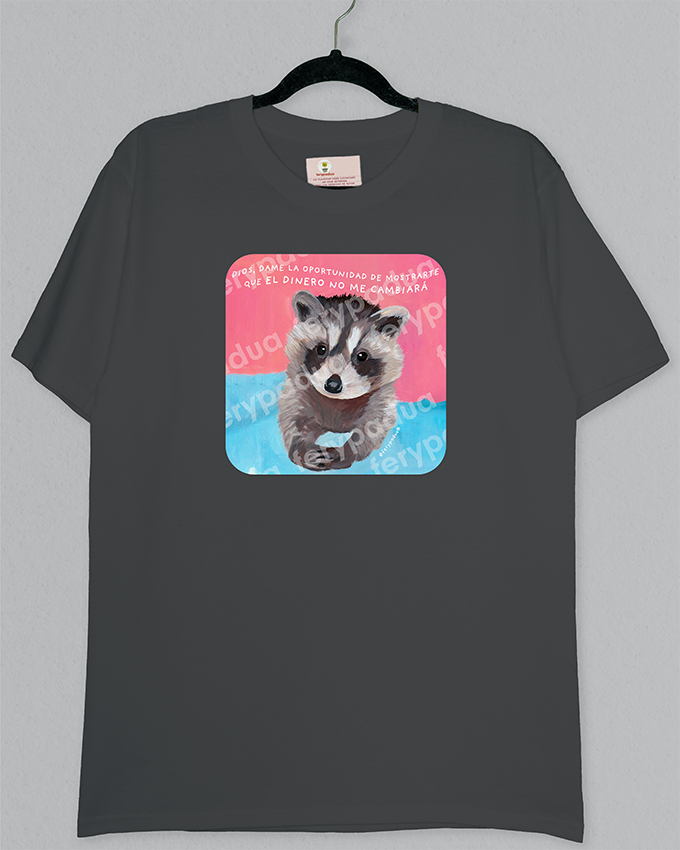 Playera Mapache dinero-BF