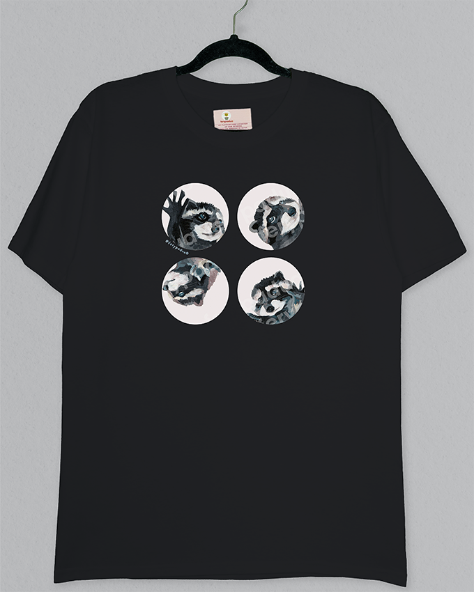 Playera Mapache Pedro-BF