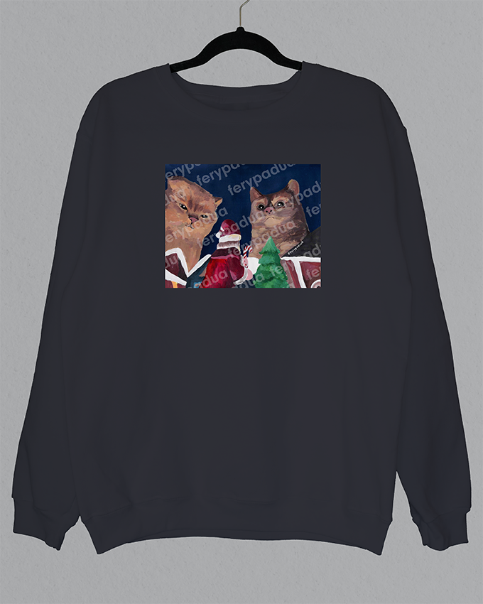 Sudadera Gatos Villa-BF