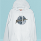 Hoodie Dua Lipa logo luna