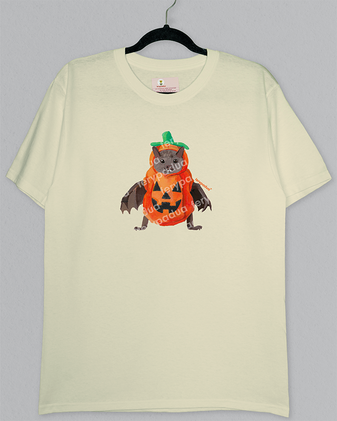 Playera Murciélago calabaza
