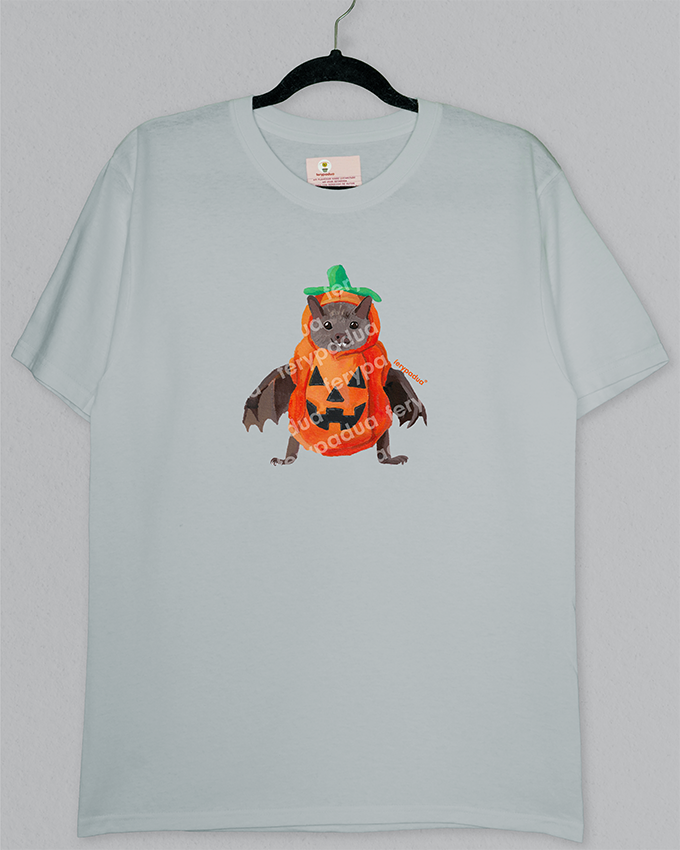 Playera Murciélago calabaza