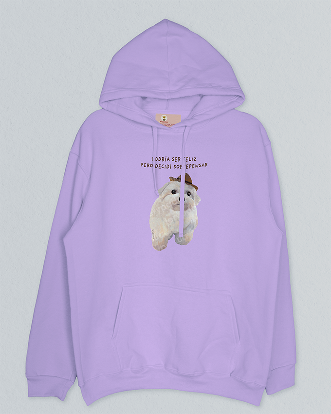 Hoodie Dog Overthink