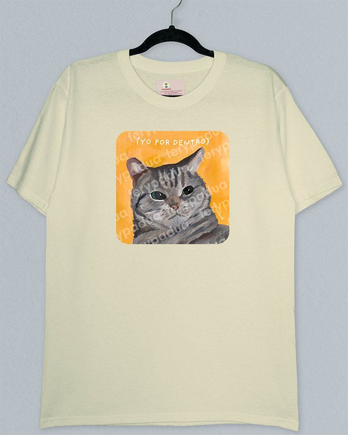 Playera Gato enojado