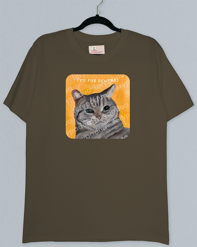 Playera Gato enojado