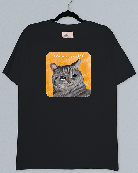 Playera Gato enojado