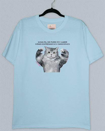 Playera Gato gym