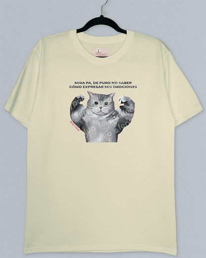 Playera Gato gym