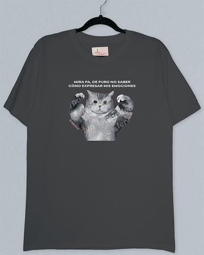 Playera Gato gym