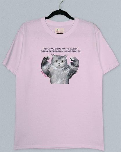 Playera Gato gym