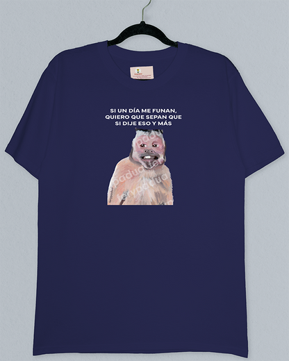 Playera Mono funa
