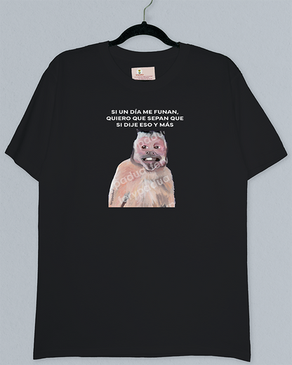 Playera Mono funa