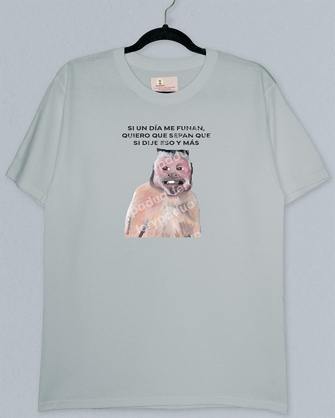 Playera Mono funa