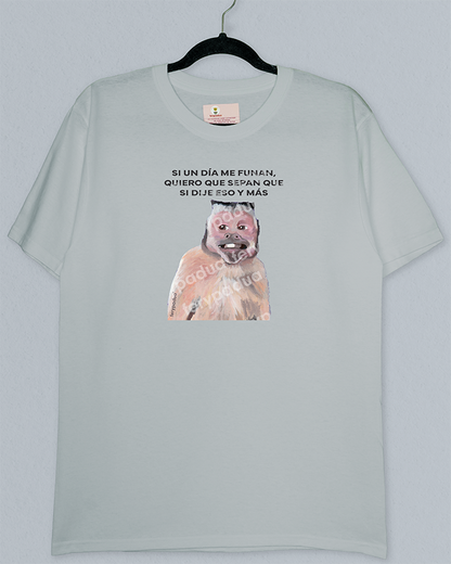 Playera Mono funa