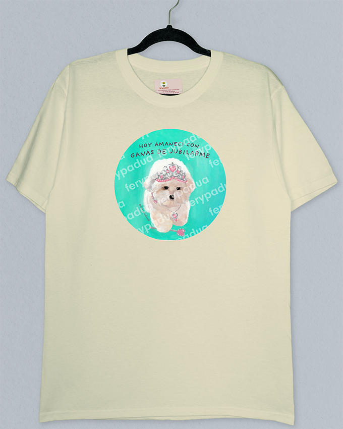 Playera Perro jubilado
