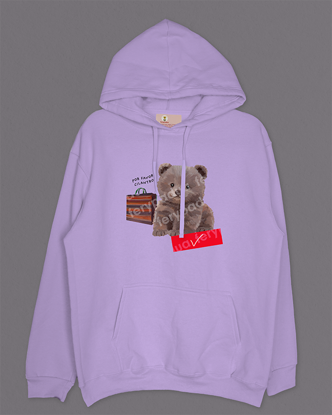 Hoodie V coriander