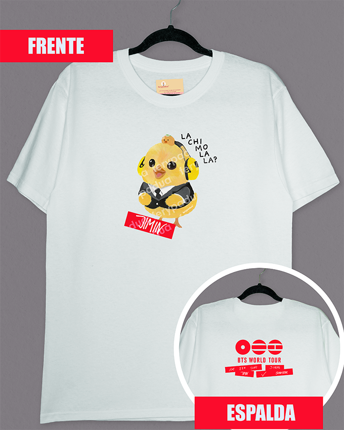 Jimin Lachimolala T-shirt + logo on back