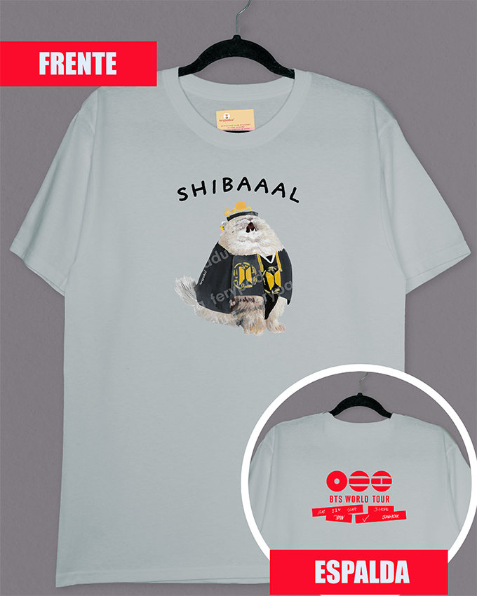 Shibal T-shirt + logo on back