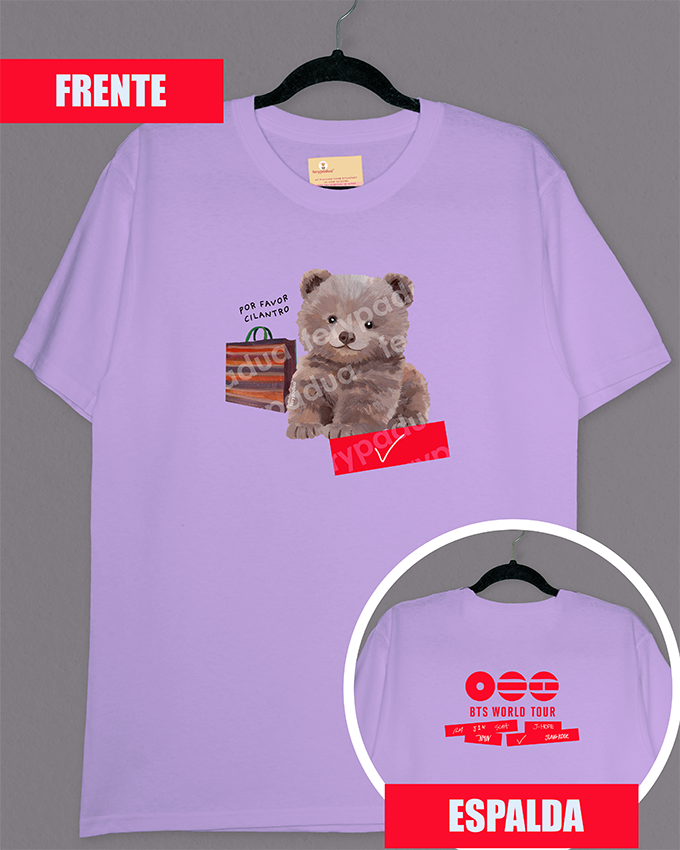 Cilantro T-shirt + logo on back