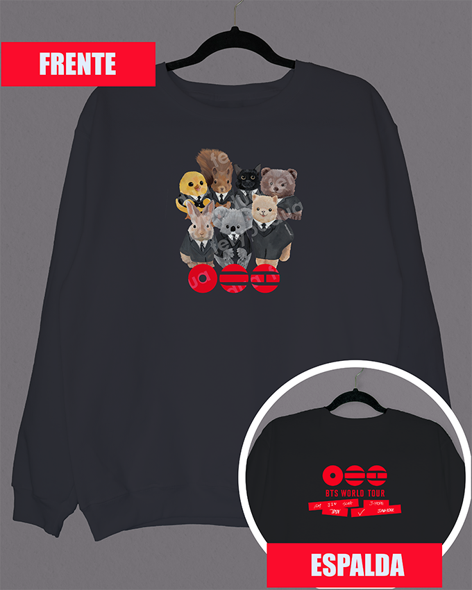 Arirang BTS sweatshirt + logo on back