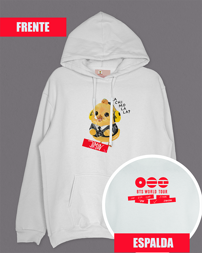 Hoodie Jimin Lachimolala + logo on back