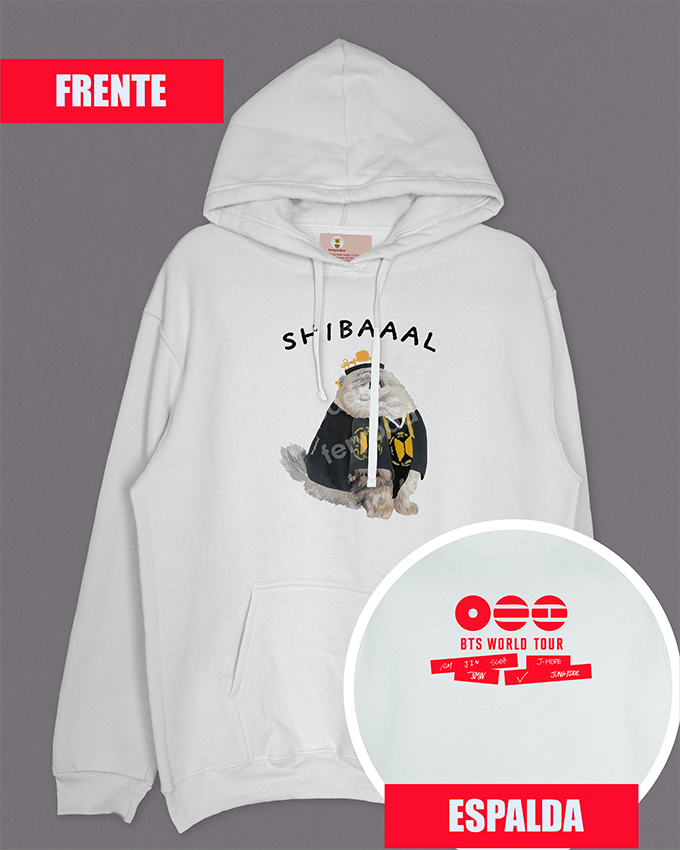Shibal Hoodie + logo on back
