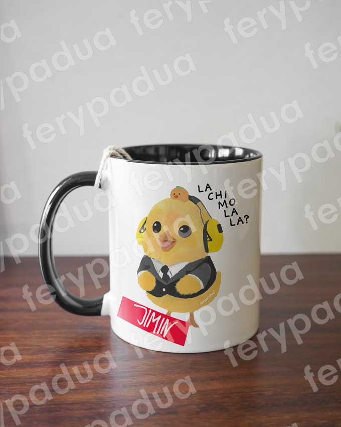 Jimin lachimolala mug