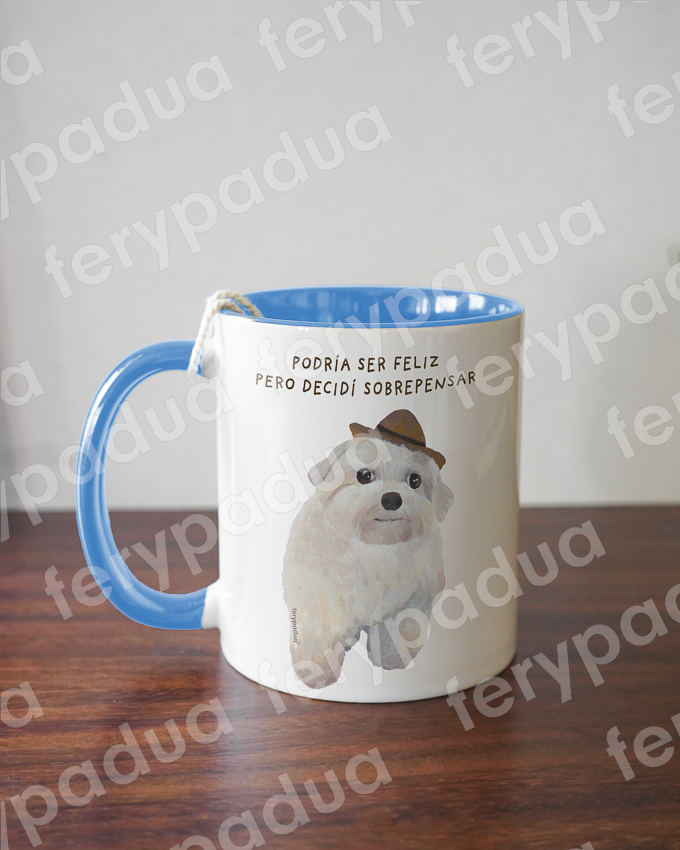 Overthinking Dog Mug