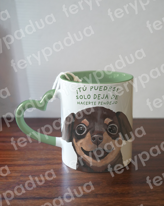 Mug heart handle You can do it